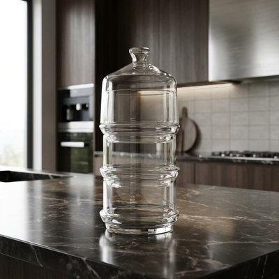 Dalton Round Glass Apothecary Jar