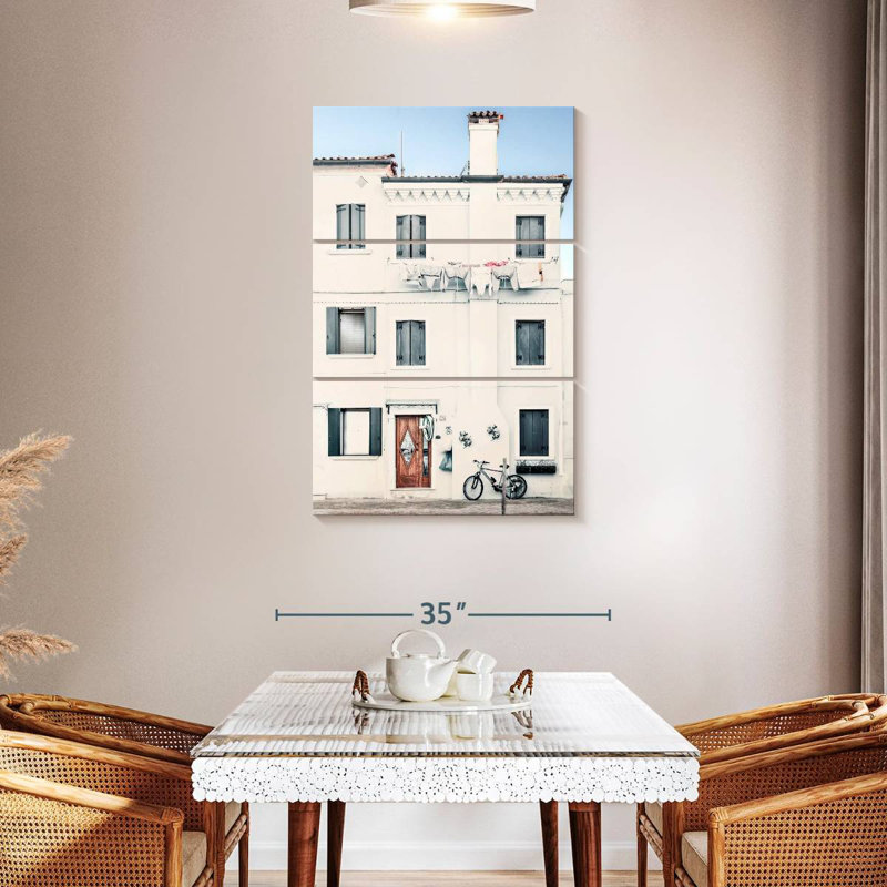 Lilie, village méditerranéen tranquille, H 45 po x l 28 po