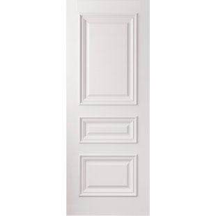 Panneaux de porte de dalle | Émail blanc IM33 1833 | Portes de salle de bain et de chambre à coucher