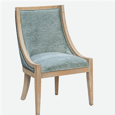Upholstered Dining Chair with Nailhead Trim