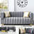 Luna, Channel-Tufted Modern Velvet Sofa-2044155714
