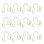 Crochets de rideau de douche HK18xx