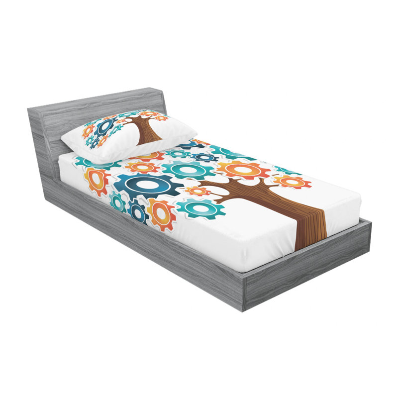 Microfiber Sheet Set, Twin XL Sheet Set with Fitted Sheet