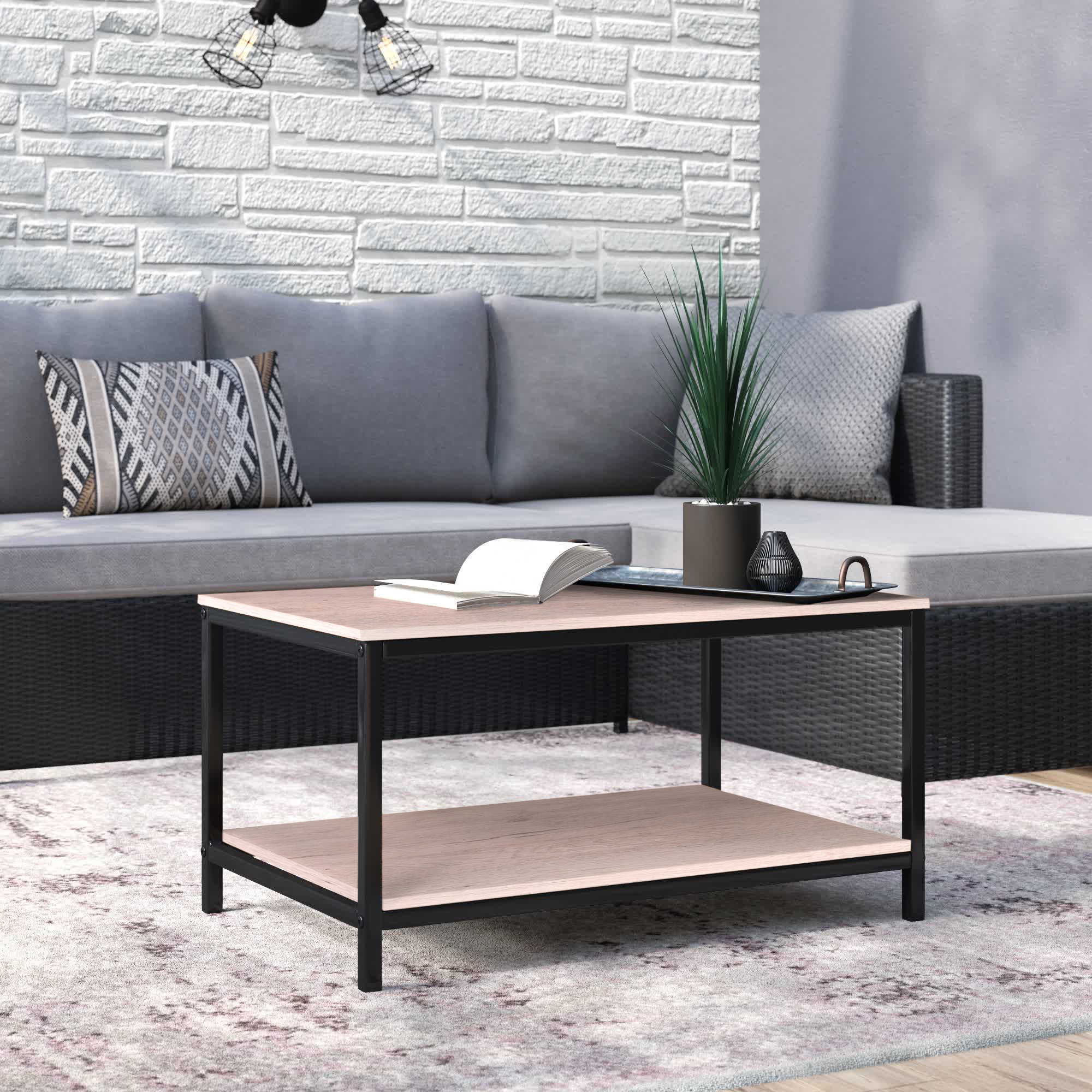 Trent Austin Design® Hoyle 4 Legs Coffee Table with Storage & Reviews ...