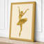 Golden Arabesque Art Deco - Wrapped Canvas-556355375-556355371