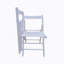 Chaise polyvalente pliable en bois massif pour divers environnements