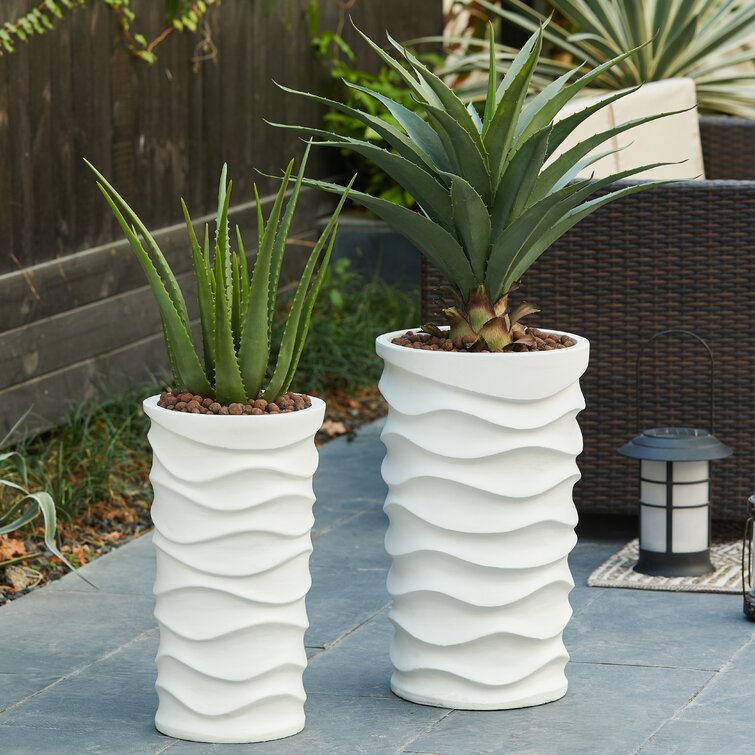 Mesut Handmade Pot Planter Set Orren Ellis