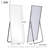 Clift Metal Flat Floor Mirror-1079236720