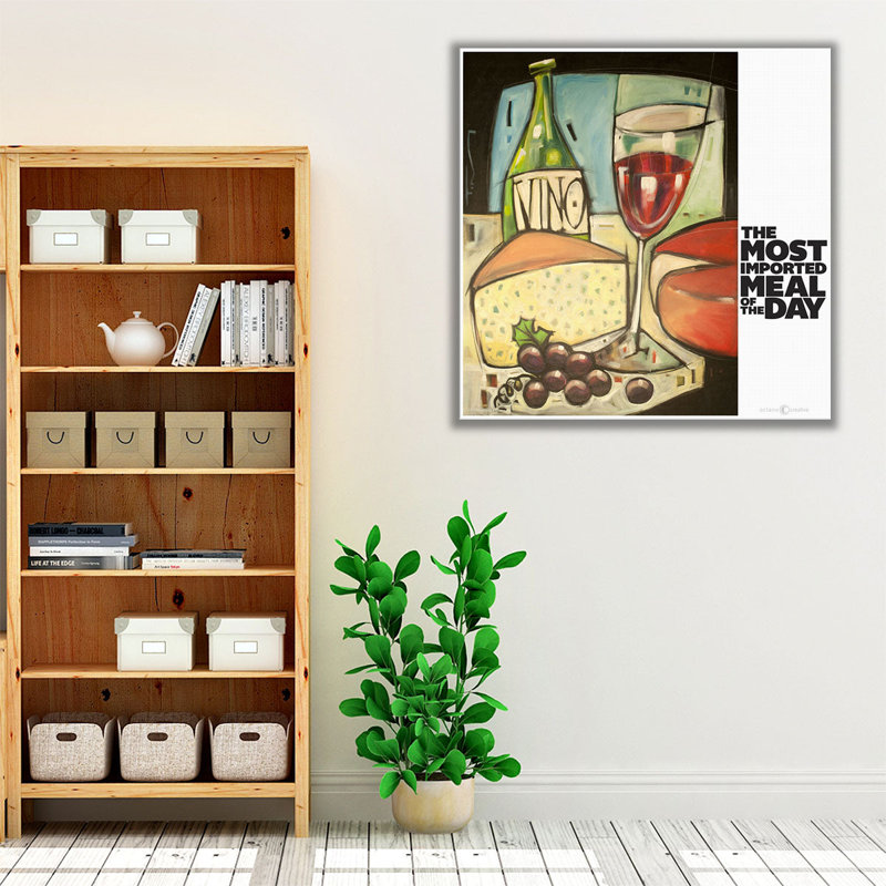 «Most Imported Meal», reproduction d'art sur toile, H 16 po x l 16 po
