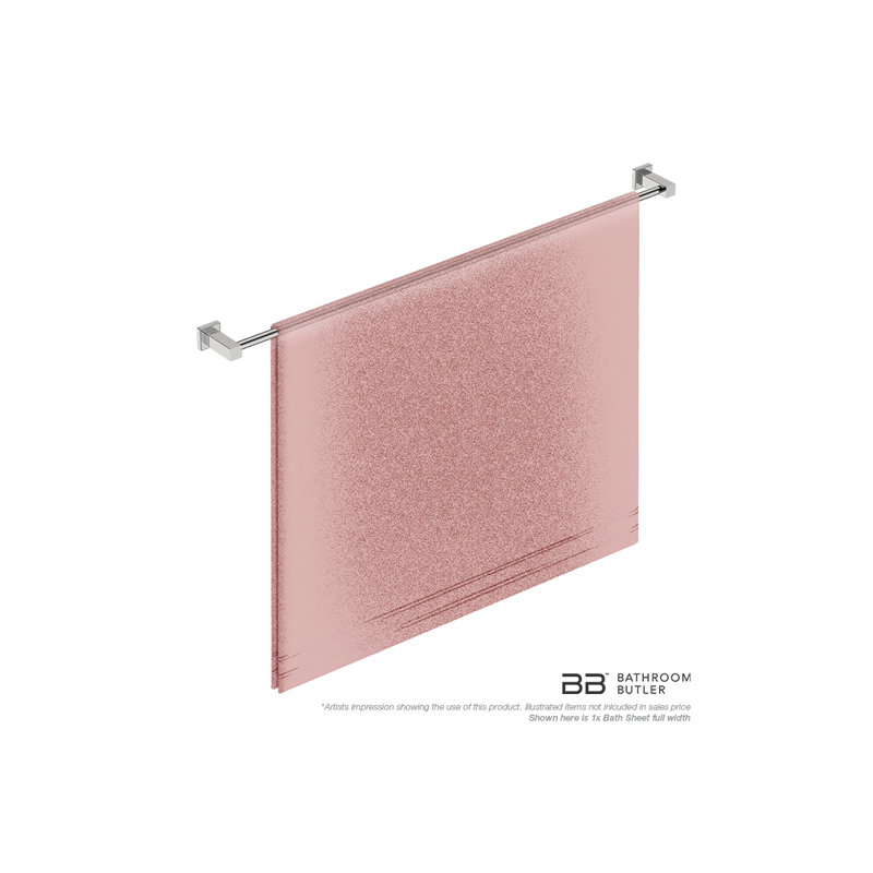 Towel Bar, Polished Stainless Steel