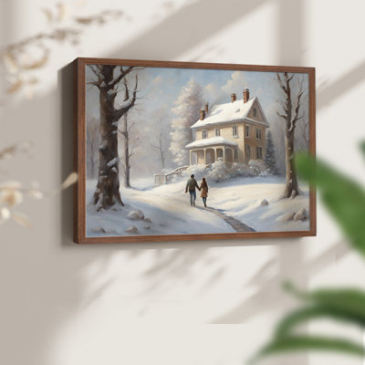 Paysages rétro-CXLI - reproduction encadrée