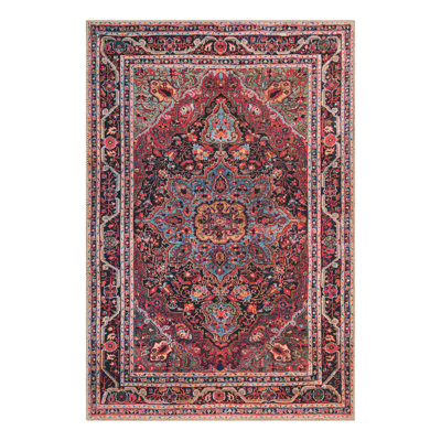 Gamero Chenille Geometric Indoor Rug