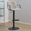 Pablo Swivel Upholstered Adjustable Height Counter Stool