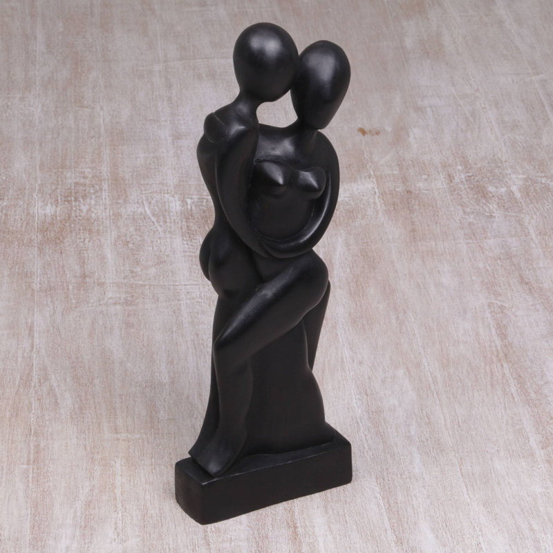 Statue en bois love Motter