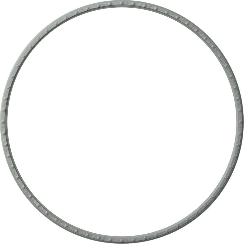 Ensemble d'anneaux de plafond Seville, H 41,75 po x l 41,75 po, Paquet de 4 (forme un cercle complet)