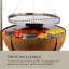 Round Steel Wood Burning Smokeless Fire Pit