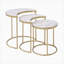 Tables gigognes 3 pièces Galileo