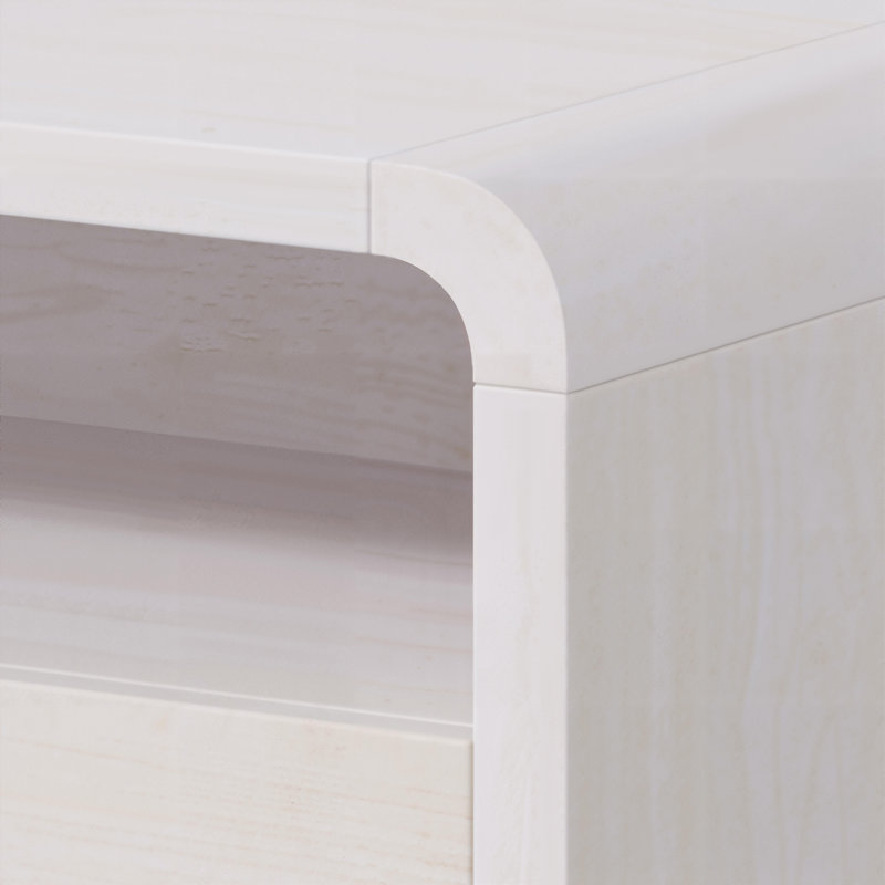 Ensemble de tables basses 3 pièces Dulane, Blanc