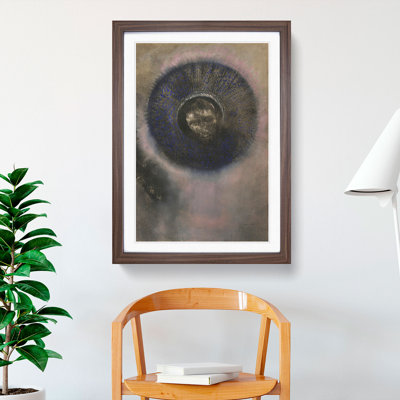 Head Within an Aureole by Odilon Redon - Picture Frame Painting