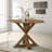 Cross-Buck Base Counter Height Dining Table