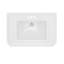 Évier sur pied l 32 po x H 35 po Aqua, perçage de robinet 4 po Aqua-118375661