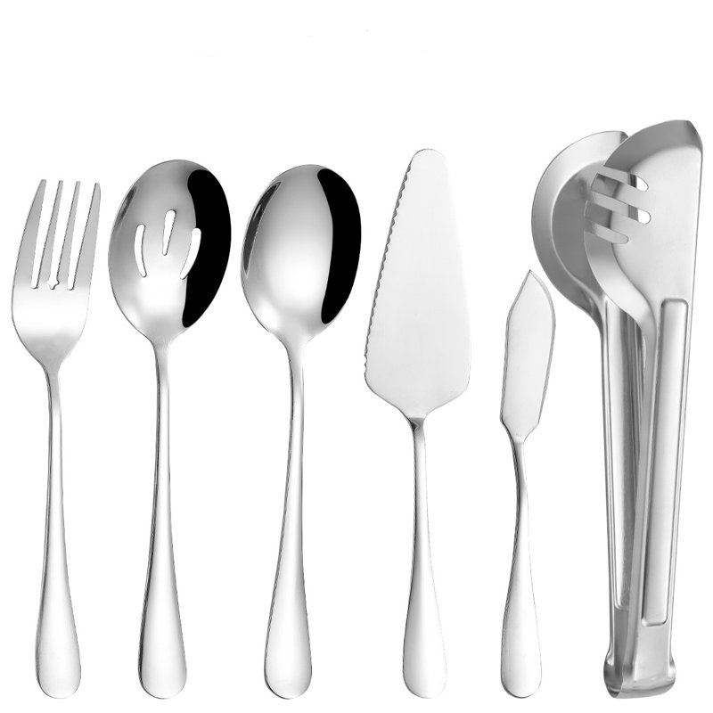 6 Piece Stainless Steel Hostess Set