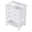 Meuble-lavabo 24 po avec lavabo en céramique