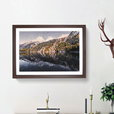 Antholzer See Lake In Italy - Single Picture Frame Painting