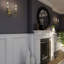 Baddesley Steel Candle Wall Light