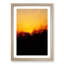 Indian Sunrise in Abstract - Framed Print-55769078-55769080