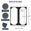 Paquet de 5 couvercles de menu WeChef de 4,25 po x 11 po