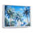 White Floater Framed