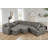 Daishae Upholstered U-Shaped Sectional Right Hand Facing-913672670
