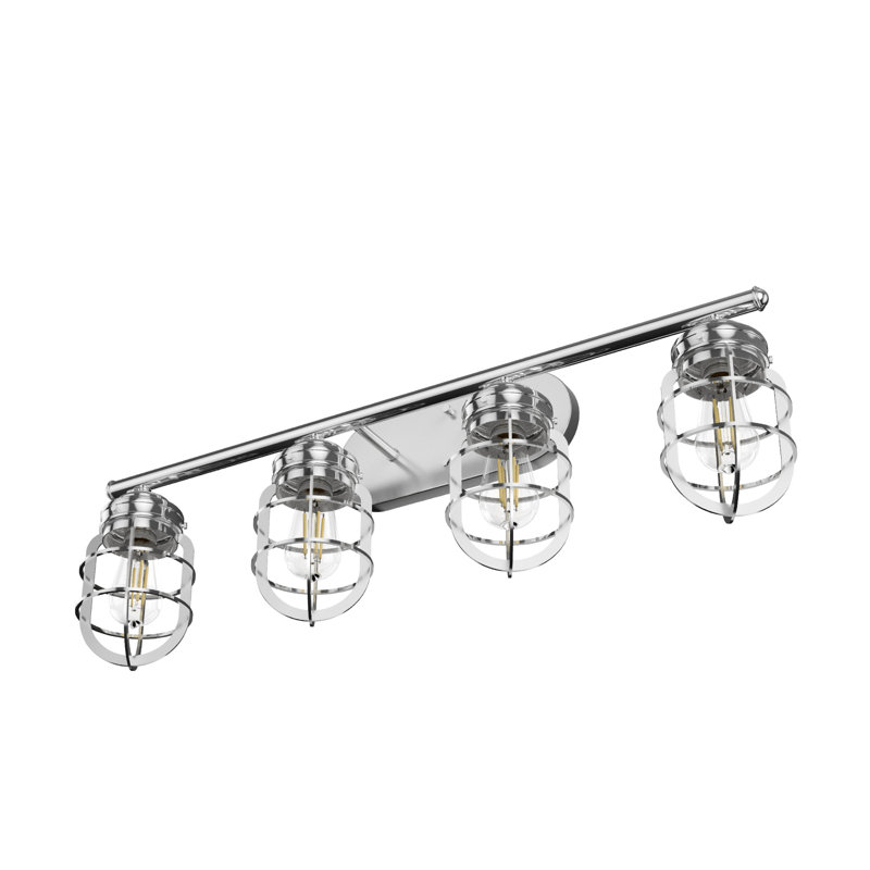 Starklake 4 - Light Dimmable Vanity Light, Chrome