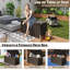 Coffre de terrasse en métal 190 gallons-124440804