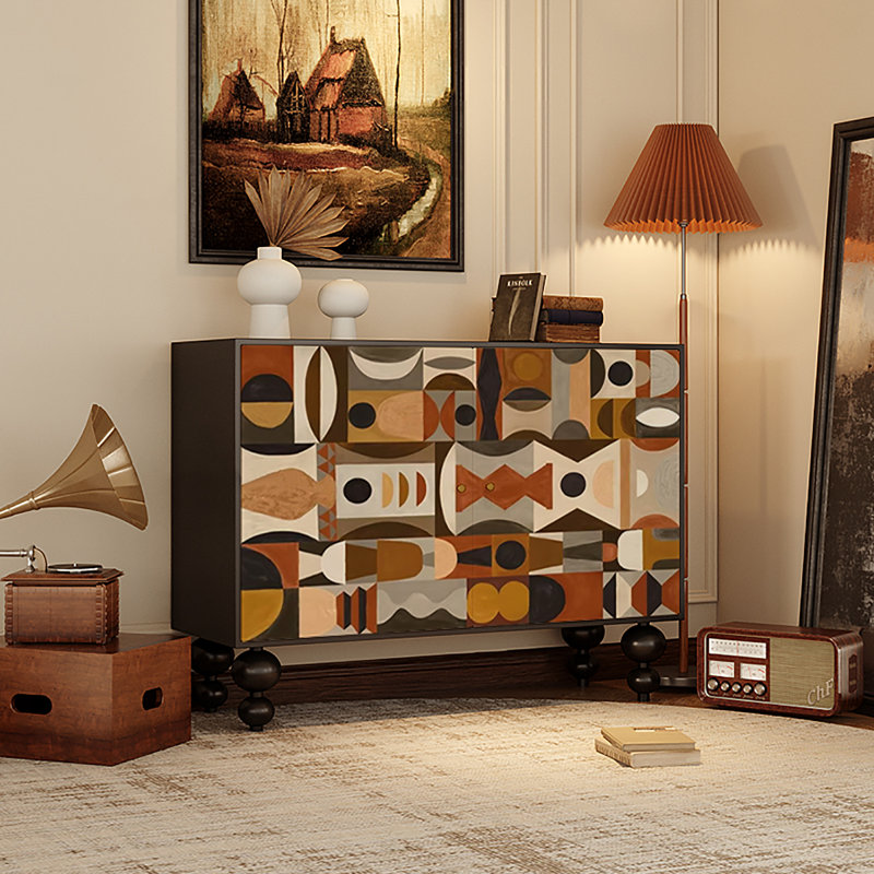 Petite armoire de salon rétro