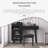 MODERN MAKEUP VANITY DESK WITH DRAWERS-2131546272