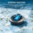 Lienuis Robotic Pool Cleaner Pool Vacuum Robot for Up to 850 Sq.ft Above Ground Pools