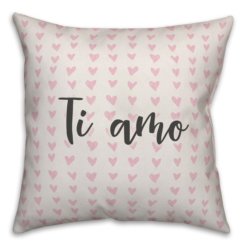  Coussin Ti Amo, Coussin décoratif