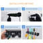 Wall Mounted Organizer with 5 Position 6 Hooks for Broom-1721588853