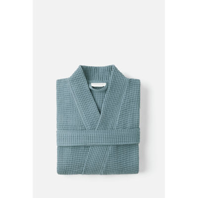 Unisex Organic Waffle Robe