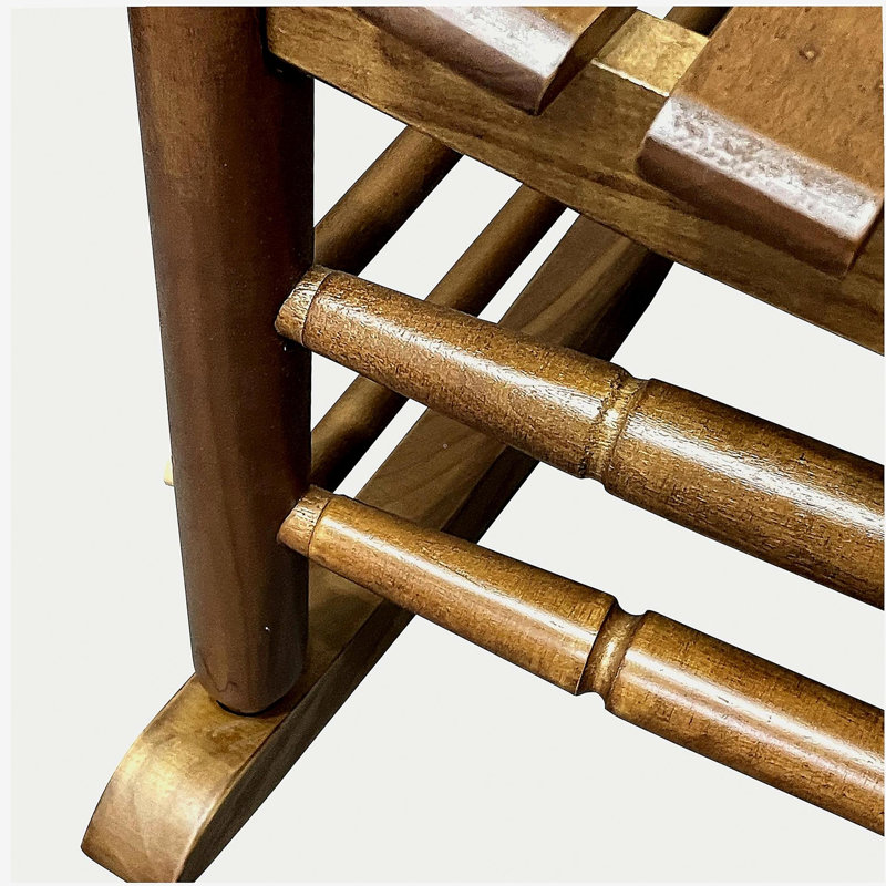 Fauteuil à bascule en chêne Balcony Porche, Chêne