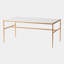 Cut Iron Marble Cocktail Table-506151225