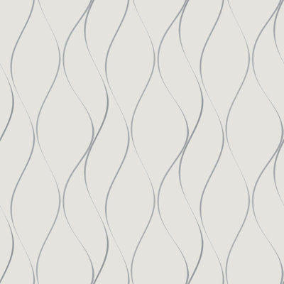 Dazzling Dimensions Abstract Metallic Wallpaper Double Roll