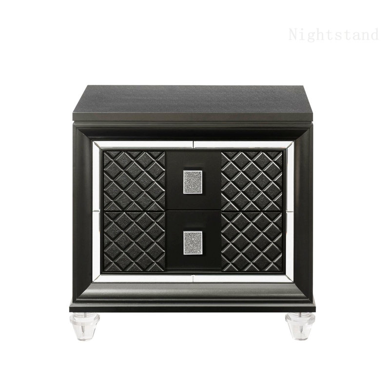 Table de chevet pour chambre à coucher, table de chevet pour chambre à coucher