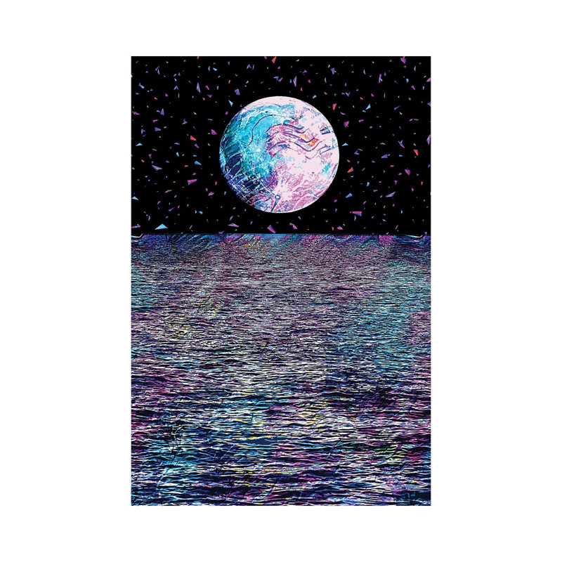 Full Moon IX by Gab Fernando - Wrapped Canvas Print, 20.32 cm H x 30.48 cm W