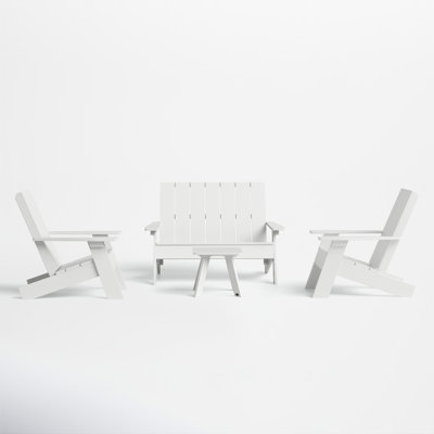 Byrnes 4 - Person Patio Conversation Set