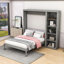Lit escamotable mural Ell Elletsville avec tablettes-932556010-882040527