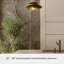 Grand luminaire suspendu 1 lumière Hunter Hiro-114532210-114532208