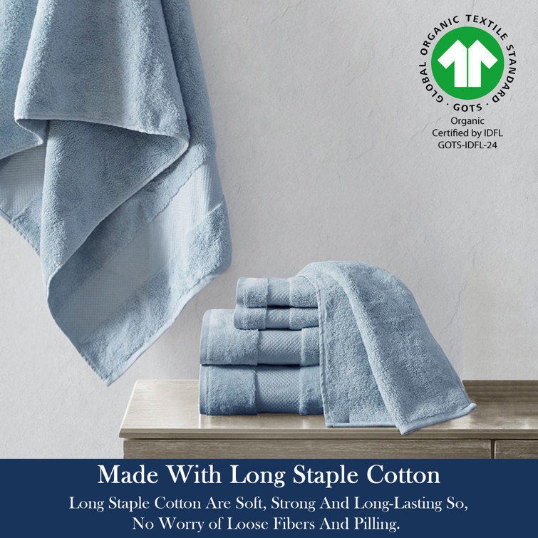 100% Organic Cotton Standard Towel [GOTS Certified] (Different Colors  Available)